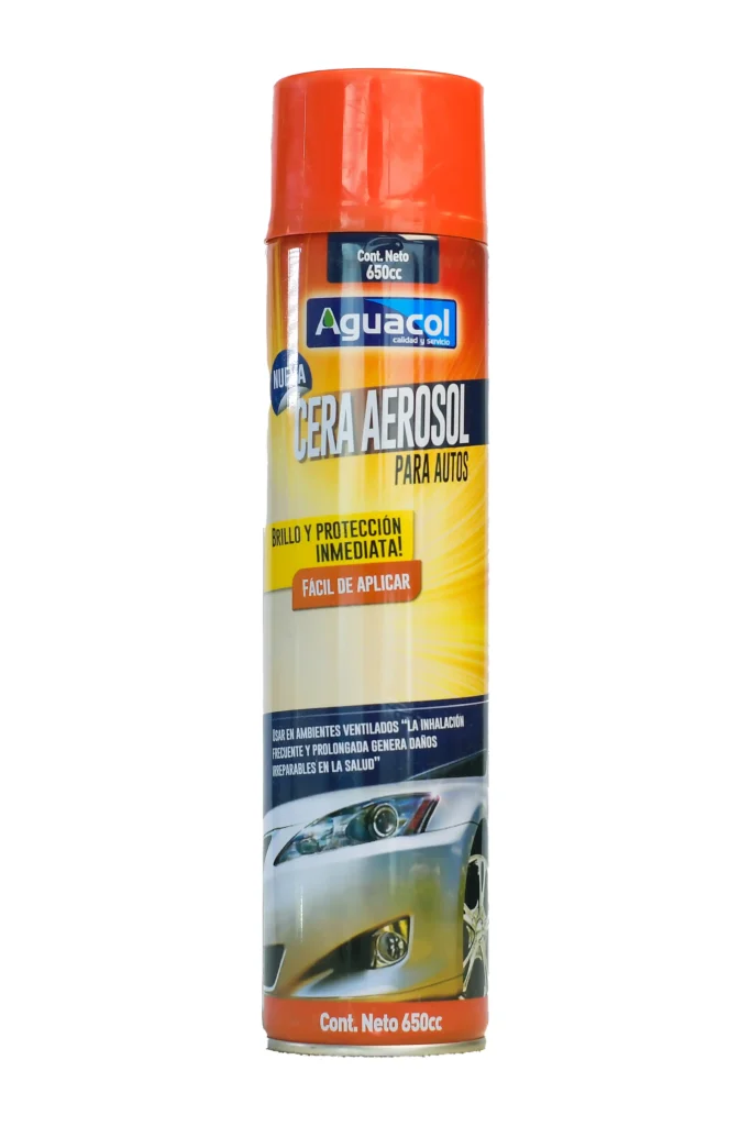 CERA PARA AUTOS EN AEROSOL AGUACOL