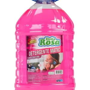 Detergente Matic Doña Rosa Rosado 5 Lt