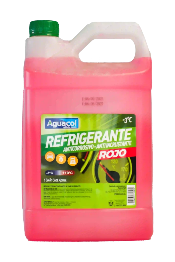 REFRIGERANTE -3ºC ROJO AGUACOL