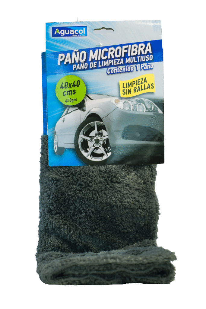 PAÑO MICROFIBRA 40X40 AGUACOL (400 gr)