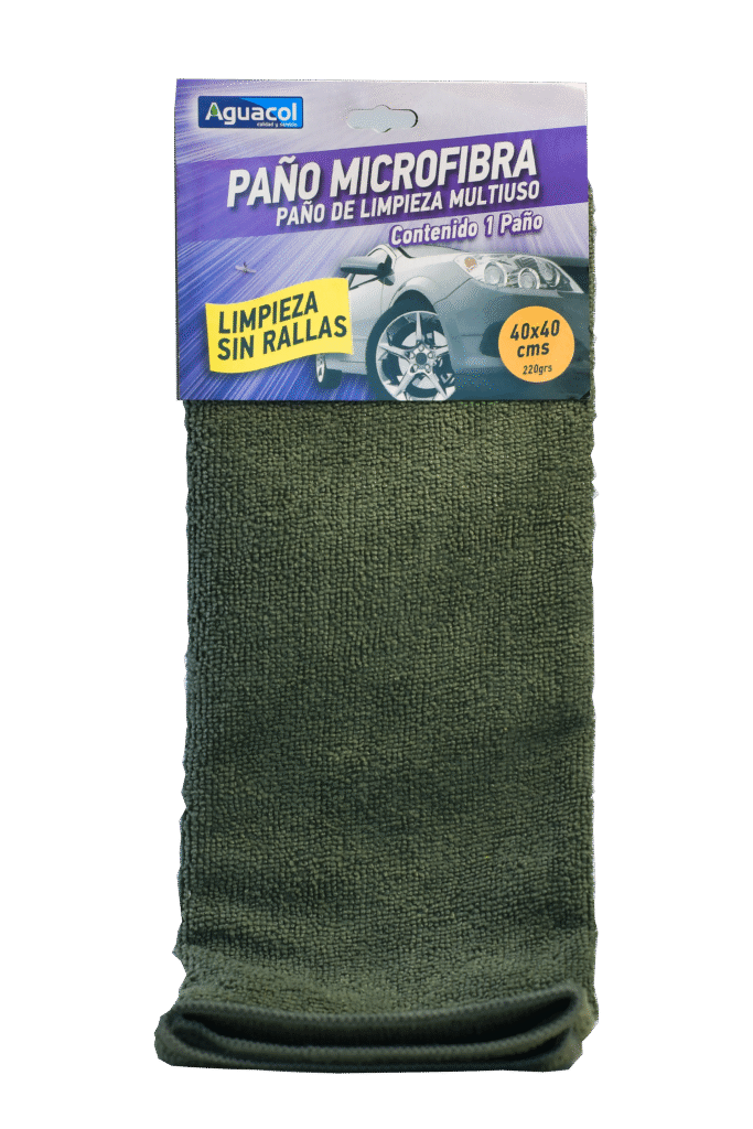 PAÑO MICROFIBRA 40X40 AGUACOL (220 gr)